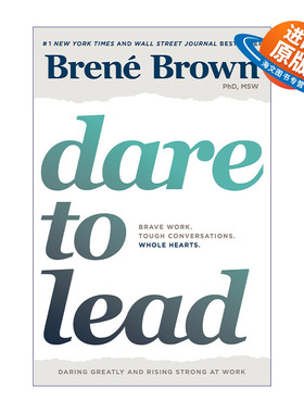 英文原版 Dare to Lead 敢于领导 勇敢工作 精装 Brené Brown 英文版 进口英语原版书籍