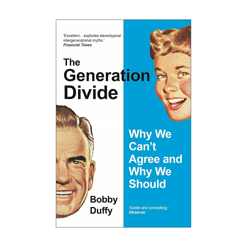 英文原版 The Generation Divide 代沟 如何理解不同世代之间的差异与矛盾 Bobby Duffy 英文版 进口英语原版书籍