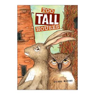 英文原版 Too Tall Houses 会长高的房子 吉安娜·马里诺 儿童经典精装绘本 英文版 进口英语原版书籍