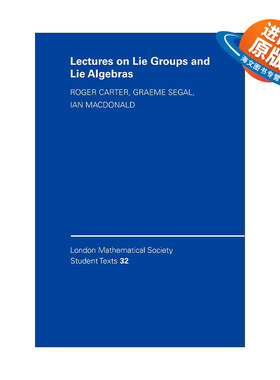 英文原版 Lectures on Lie Groups and Lie Algebras 李群与李代数 伦敦数学会学生文本系列 英文版 进口英语原版书籍