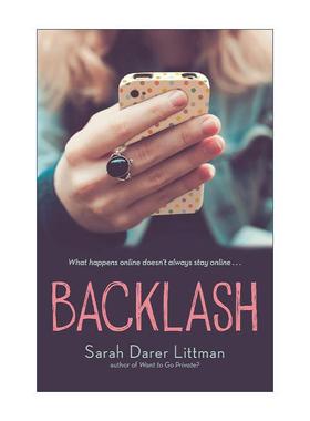 英文原版 Backlash 强烈反应 青少年霸凌主题 英文版 进口英语原版书籍