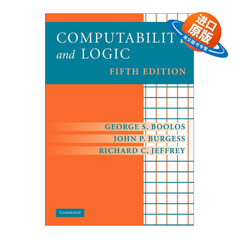 英文原版 Computability and Logic 可计算性和逻辑 英文版 进口英语原版书籍