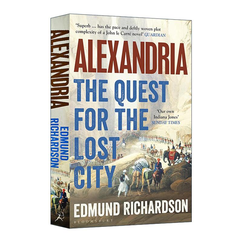 英文原版 Alexandria 亚历山大港 追寻失落的城市 东西方的交汇点 Edmund Richardson 英文版 进口英语原版书籍