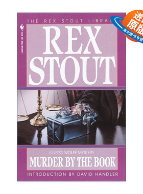 英文原版 Murder By the Book Nero Wolfe 被书谋杀 Rex Stout雷克斯·斯托特 英文版 进口英语原版书籍