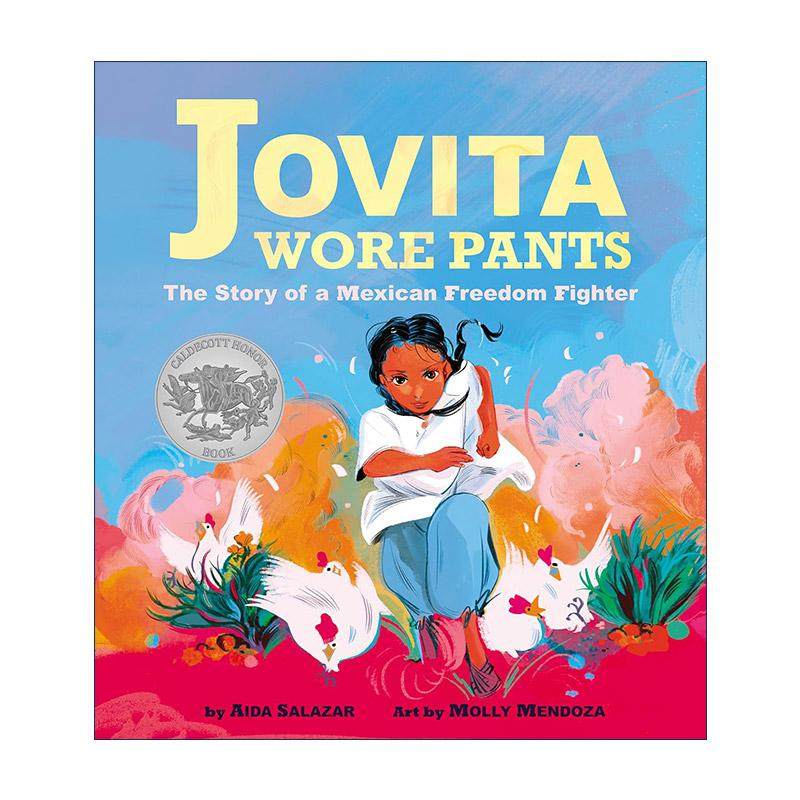 英文原版 Jovita Wore Pants 穿裤子的乔维塔 精装 2024凯迪克银奖 英文版 进口英语原版书籍