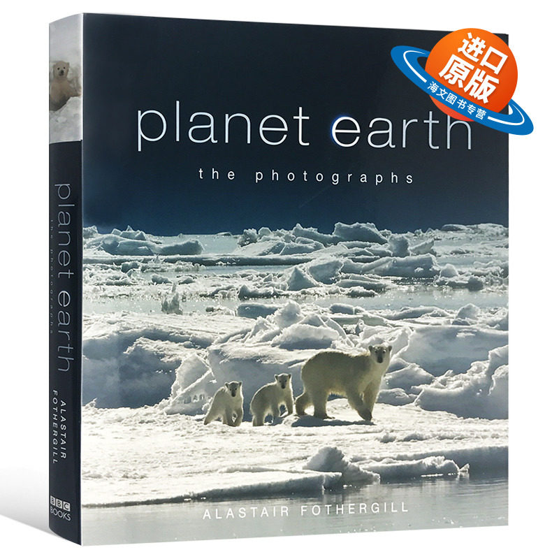 地球脉动 英文原版 精装 Planet Earth 自然摄影集 BBC 纪录片同名图书 野生动物 自然奇观 英文版进口书籍正版