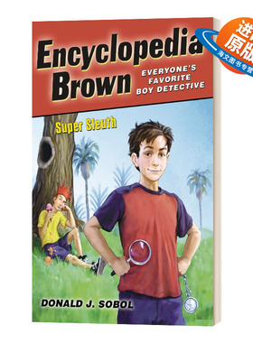 英文原版 Encyclopedia Brown Super Sleuth 百科全书小布朗 超级侦探 英文版 进口英语原版书籍儿童外文书