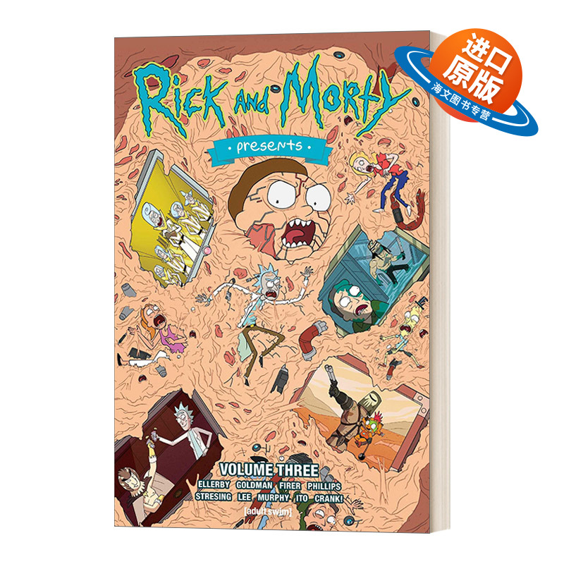 英文原版 Rick and Morty Presents Vol. 3 瑞克与莫蒂特刊合集 3 绘本小说 英文版 进口英语原版书籍