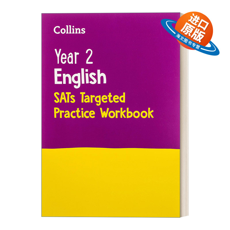 英文原版 Collins Year 2 English SATs Targeted Practice Workbook 柯林斯英国小学二年级英语练习册 英文版 进口英语原版书籍