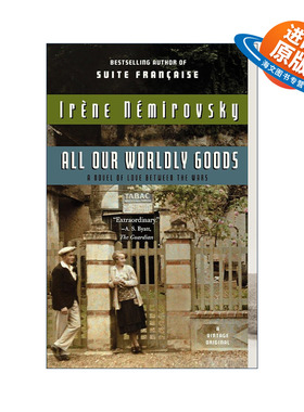 英文原版 All Our Worldly Goods 我的全部家当 契诃夫的一生作者Irene Nemirovsky 英文版 进口英语原版书籍