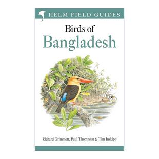 英文原版 Field Guide to the Birds of Bangladesh 孟加拉国野生鸟类图鉴 英文版 进口英语原版书籍