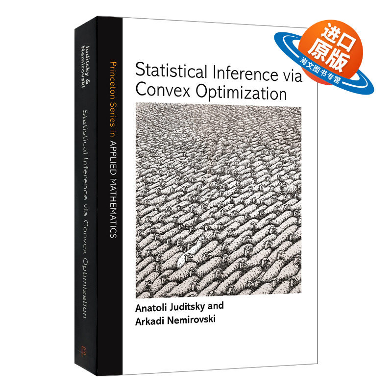 英文原版 精装 Statistical Inference via Convex Optimization 通过凸优化进行统计推断 精装 英文版 进口英语原版书籍