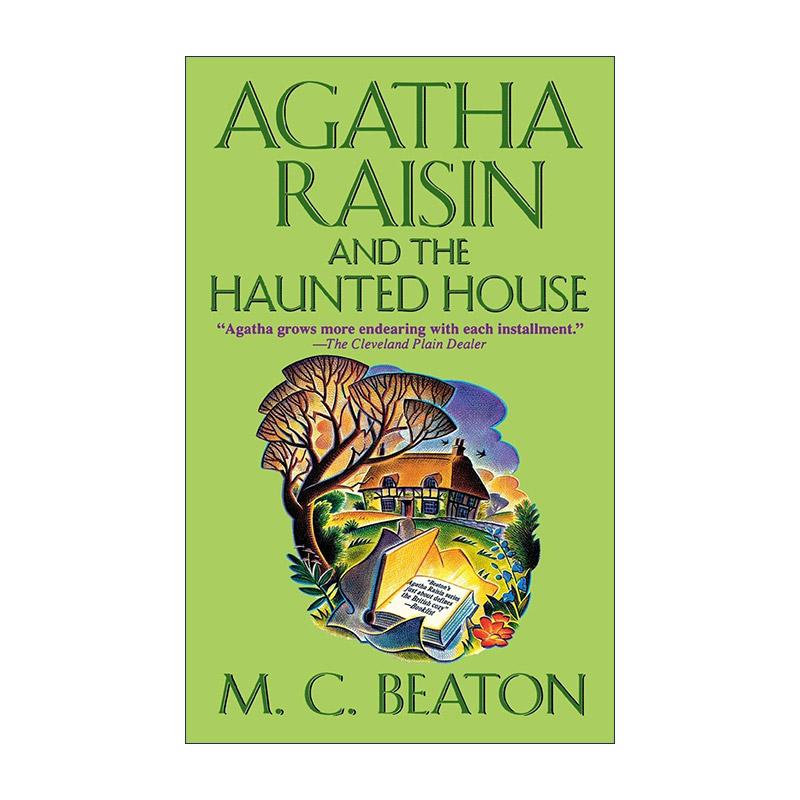 英文原版 Agatha Raisin and the Haunted House 鬼屋 阿加莎·瑞森探案集 英文版 进口英语原版书籍