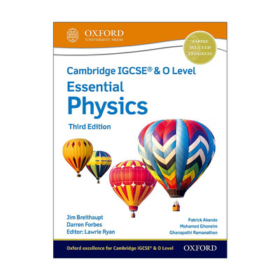 英文原版 New Cambridge IGCSE & O Level Essential Physics Student Book 牛津剑桥国际考试教材 物理学生用书 第三版 英文版