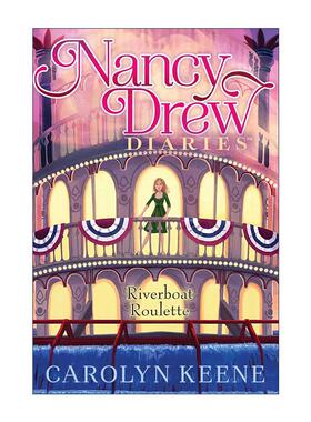 英文原版 Riverboat Roulette 南希德鲁日记14 神探南茜 英文版 进口英语原版书籍