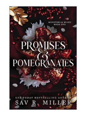 英文原版 Promises and Pomegranates Monsters & Muses  1 誓言与石榴 怪物与缪斯系列1 浪漫小说 英文版 进口英语原版书籍