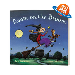 英文原版 Room on the Broom Big Book 女巫扫帚排排坐 大开本教学用书 朱莉娅唐纳森 Julia Donaldson 英文版 进口英语原版书籍