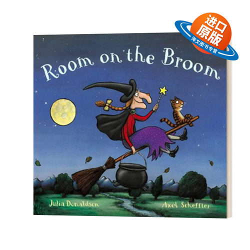 英文原版 Room on the Broom Big Book 女巫扫帚排排坐 大开本教学用书 朱莉娅唐纳森 Julia Donaldson 英文版 进口英语原版书籍