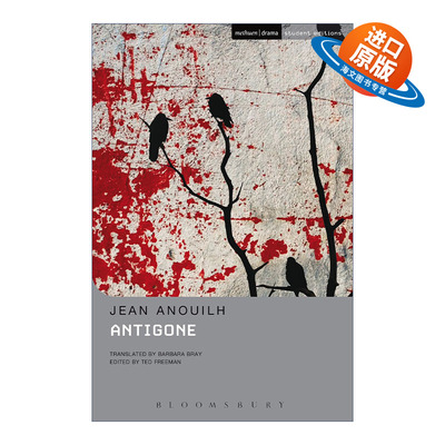英文原版 Antigone 安提戈涅 让·阿努伊戏剧 附评论及注释 英文版 进口英语原版书籍