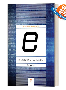 英文原版 e The Story of a Number e的故事 一个常数的传奇 数学 科普 伊莱马奥尔 Eli Maor 英文版 进口英语原版书籍