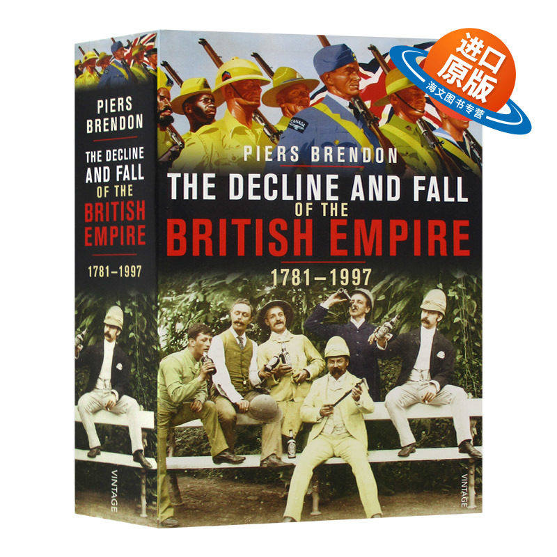 英文原版 The Decline And Fall Of The British Empire 大英帝国衰亡史 Piers Brendon 历史 英文版 进口英语原版书籍
