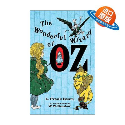 英文原版 The Wonderful Wizard of Oz 绿野仙踪 儿童经典文学 L. Frank Baum弗兰克·鲍姆 英文版 进口英语原版书籍