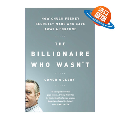 英文原版 The Billionaire Who Wasn't 亿万非富翁 菲尼如何默默赚得并捐出大笔财富 英文版 进口英语原版书籍