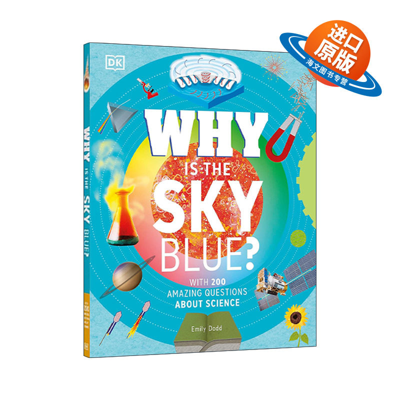英文原版 Why Is the Sky Blue 天空为什么是蓝色的 200个关于科学的问题解答 精装 英文版 进口英语原版书籍