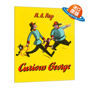 好奇猴乔治 吴敏兰推荐 进口英语原版 Curious 书籍 英文版 George 58页大厚本 英文原版 汪培珽3三阶段