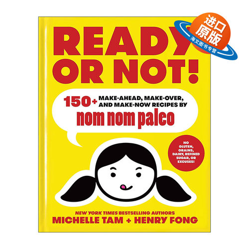 英文原版 Ready or Not 原始饮食法2 精装食谱 英文版 进口英语原版书籍