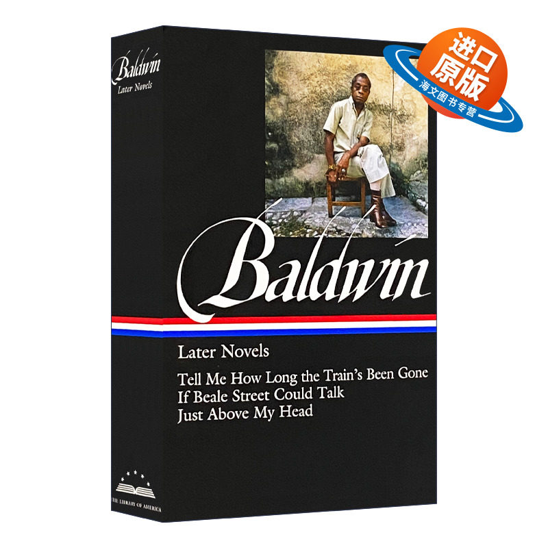 英文原版小说 James Baldwin Later Novels LOA #272 詹姆斯·鲍德温 晚期小说集 精装美国文库 英文版 进口英语原版书籍
