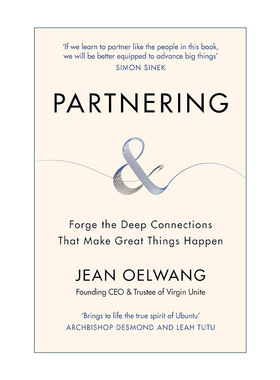 英文原版 Partnering 伙伴关系 建立深厚的联系 让伟大的事情发生 吉恩?奥勒旺 维珍联合总裁 英文版 进口英语原版书籍