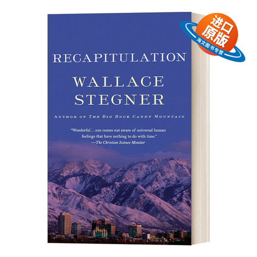 英文原版 Recapitulation 重演 经典文学 普利策奖得主Wallace Stegner 英文版 进口英语原版书籍