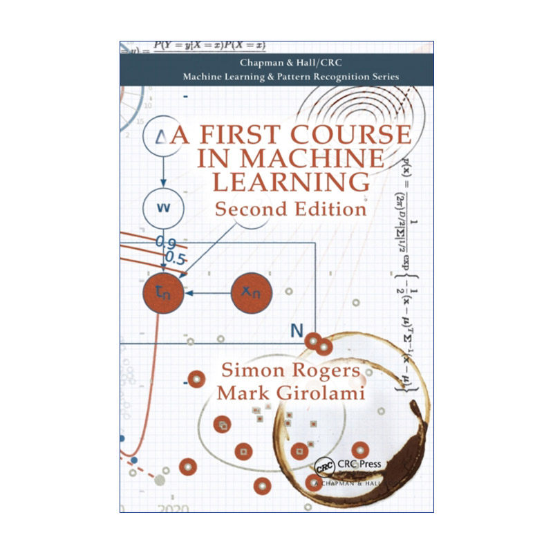 英文原版 A First Course in Machine Learning 机器学习基础教程 第2版 英文版 进口英语原版书籍
