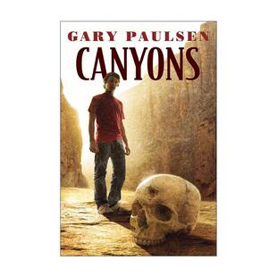 英文原版 Canyons 峡谷 青少年冒险小说 纽伯瑞奖得主 手斧男孩作者盖瑞·伯森 英文版 进口英语原版书籍