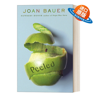 英文原版小说 Peeled 剥皮 纽伯瑞获奖作家Joan Bauer 儿童侦探冒险小说 英文版 进口英语原版书籍