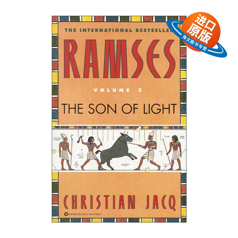 英文原版 Ramses Volume I 光明之子 拉美西斯五部曲之一 克里斯蒂安·贾克 英文版 进口英语原版书籍