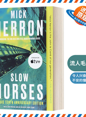 下等马 英文原版小说 Slow Horses Slough House Book 1 Deluxe Edition 慢马 英文版 进口英语原版书籍