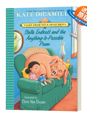 英文原版 Stella Endicott and the Anything Is Possible Poem 小猪梅西续作 英文版 Tales from Deckawoo Drive 5 进口英语书籍