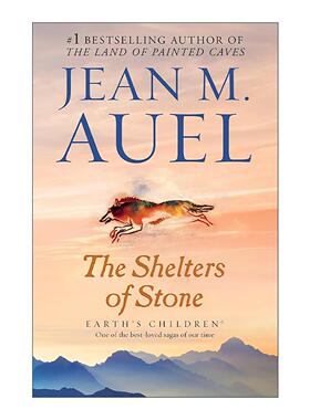 英文原版 The Shelters of Stone 石器时代 爱拉传奇 洪荒孤女5 英文版 进口英语原版书籍