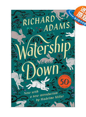 英文原版 Watership Down 兔子共和国 理查德·亚当斯 英文版 进口英语原版书籍