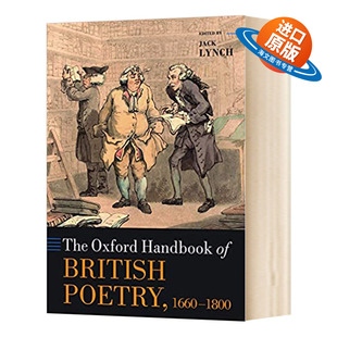 1800 British The 英文原版 进口英语书籍 Handbook Poetry 英文版 牛津英国诗歌手册1660 1660 Oxford
