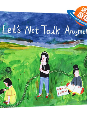正版 英文原版 Let's Not Talk Anymore 我们别再说了 家族叙事 漫画绘本 进口原版书籍儿童外文书