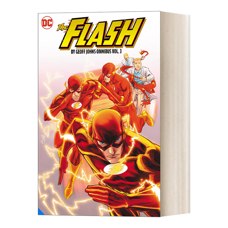 英文原版 The Flash by Geoff Johns Omnibus Vol 3闪电侠精装完全收藏版卷三 DC漫画英文版进口英语原版书籍