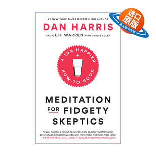 英文原版 Meditation for Fidgety Skeptics 烦躁不安的怀疑论者冥想 多一点快乐指南 Dan Harris 英文版 进口英语原版书籍