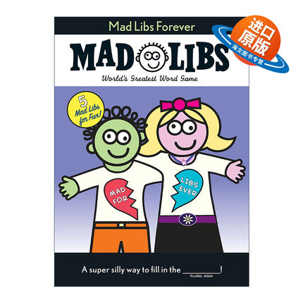 英文原版 Mad Libs Forever 永远的疯狂填词游戏 英文版 进口英语原版书籍