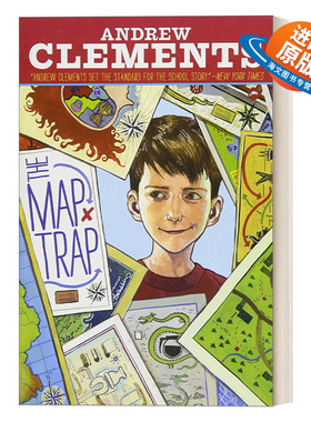 英文原版 The Map Trap 地图陷阱 Andrew Clements 英文版 进口英语原版书籍