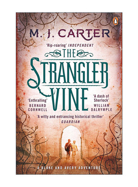英文原版 The Strangler Vine 绞杀藤 M. J. Carter畅销历史悬疑惊悚小说 英文版 进口英语原版书籍