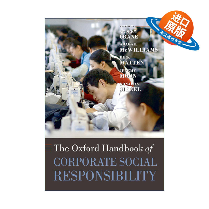 英文原版 The Oxford Handbook of Corporate Social Responsibility 牛津企业社会责任手册 英文版 进口英语原版书籍