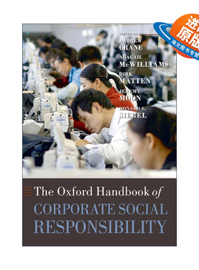 英文原版 The Oxford Handbook of Corporate Social Responsibility 牛津企业社会责任手册 英文版 进口英语原版书籍